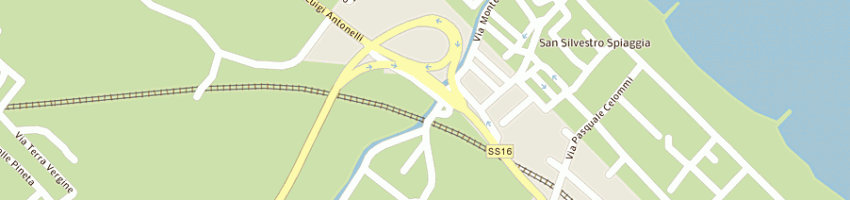 Mappa della impresa sami di sansone mirko a PESCARA