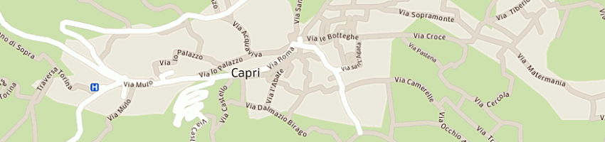 Mappa della impresa allifuoco capri clima srl a CAPRI