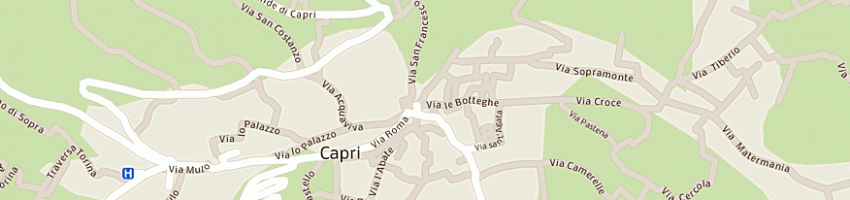Mappa della impresa societa' di s vincenzo de' paoli a CAPRI