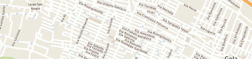 Mappa della impresa vassallo silvana giuseppa a GELA