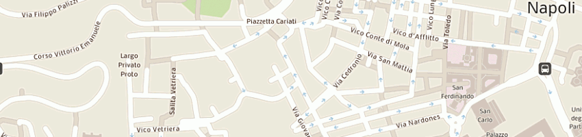 Mappa della impresa desgar sas di de santis r a NAPOLI