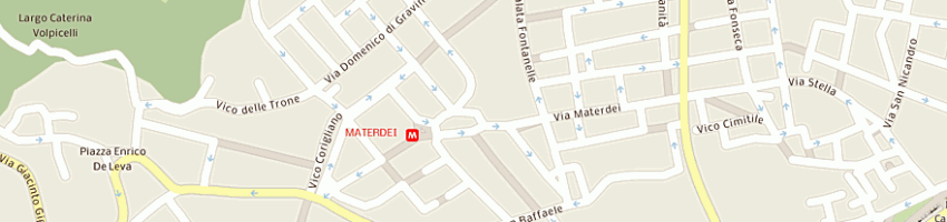 Mappa della impresa manzo raffaele a NAPOLI