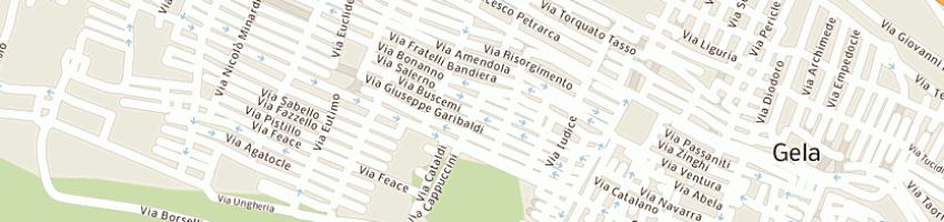 Mappa della impresa aliotta vittorio a GELA