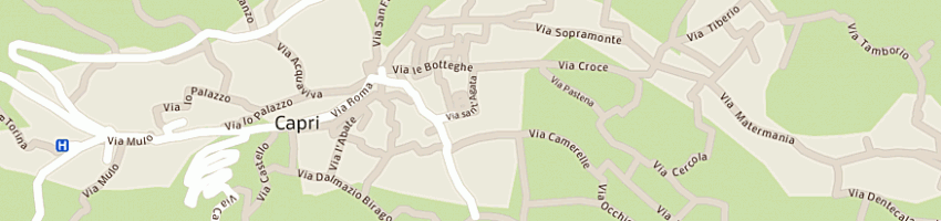 Mappa della impresa taverna anema e core di lembo g a CAPRI