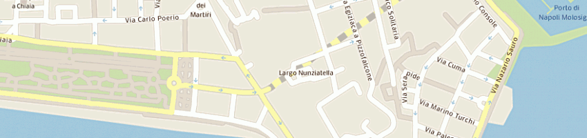 Mappa della impresa associazione nazionale ex allievi nunziatella a NAPOLI