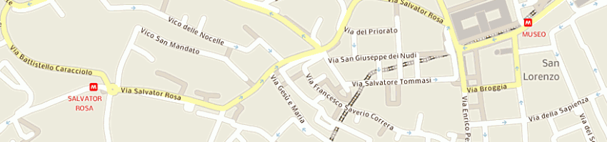 Mappa della impresa grande vincenzo a NAPOLI