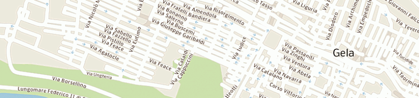Mappa della impresa morso eugenio a GELA