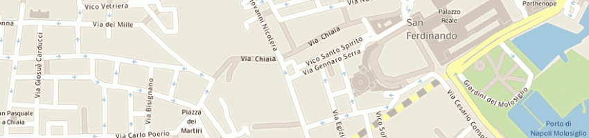 Mappa della impresa cai di valore walter e c sas a NAPOLI