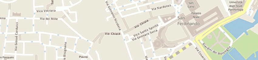 Mappa della impresa non solo cinema srl a NAPOLI