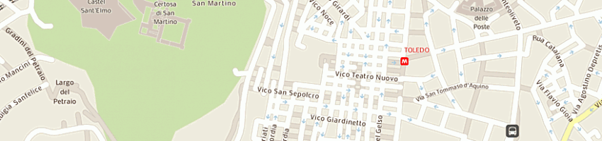 Mappa della impresa istituto drcbhe della carita' a NAPOLI
