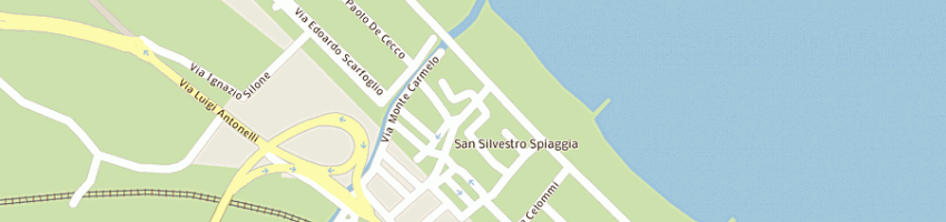Mappa della impresa cri comitatoprovinciale pescara a PESCARA