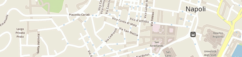 Mappa della impresa helvetia di starita alberto e c snc a NAPOLI