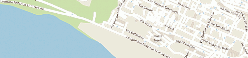 Mappa della impresa societa' siciliana salvataggi a GELA