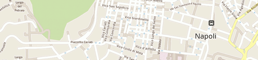 Mappa della impresa recapito express soc coop a NAPOLI