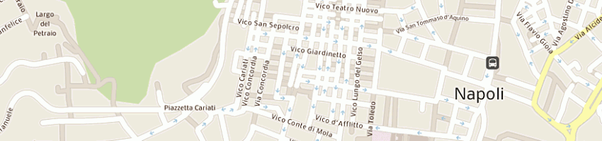 Mappa della impresa asterix di tomei giuseppe a NAPOLI