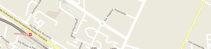 Mappa della impresa esposito sas di esposito gaetano e c a NAPOLI