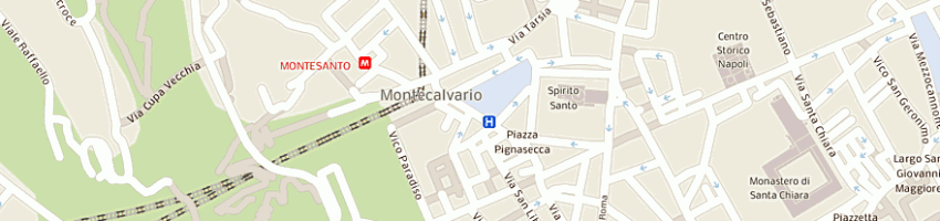 Mappa della impresa edit city sas di ciancio luigi e c a NAPOLI
