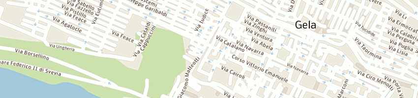 Mappa della impresa morselli carlo a GELA