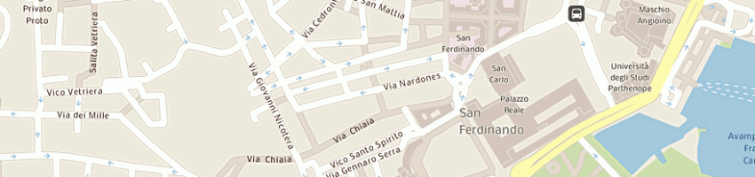 Mappa della impresa speedy clean di fontanelli maria rosaria e c snc a NAPOLI