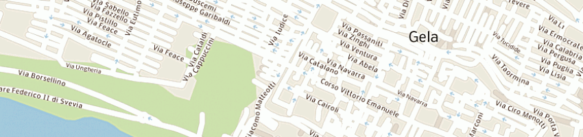 Mappa della impresa di dio rosa maria grazia a GELA