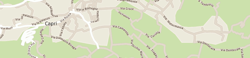 Mappa della impresa bagni da luigi ai faraglioni a CAPRI