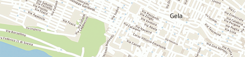 Mappa della impresa castiglia massimo a GELA