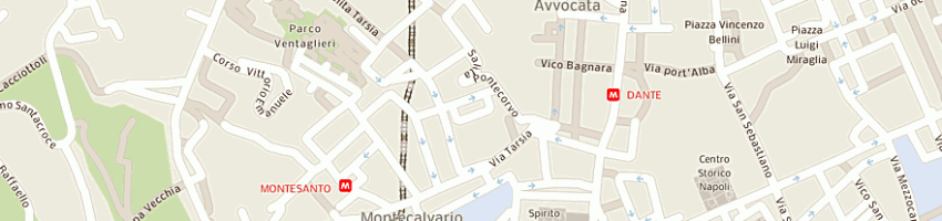 Mappa della impresa coppola gianni srl a NAPOLI
