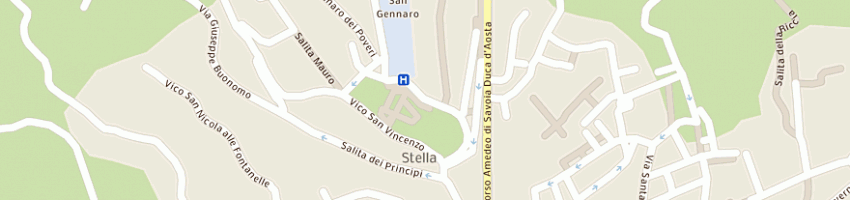 Mappa della impresa bazar di zanniello gennaro e c sas a NAPOLI
