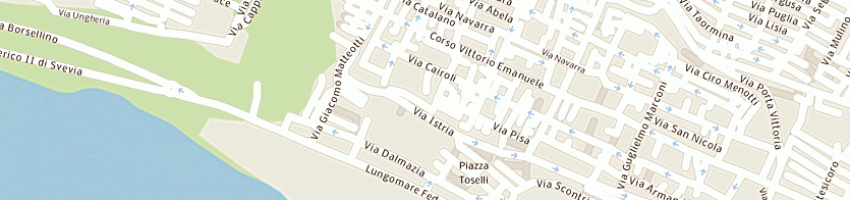 Mappa della impresa 5 circolo scuola materna a GELA