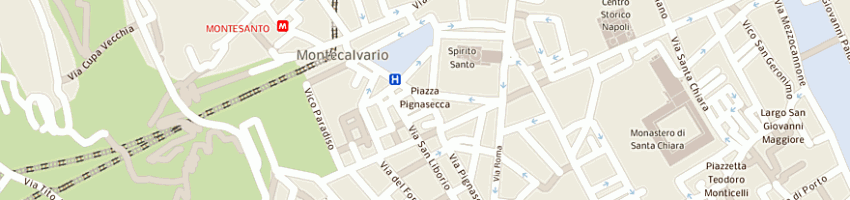 Mappa della impresa romano pasquale a NAPOLI