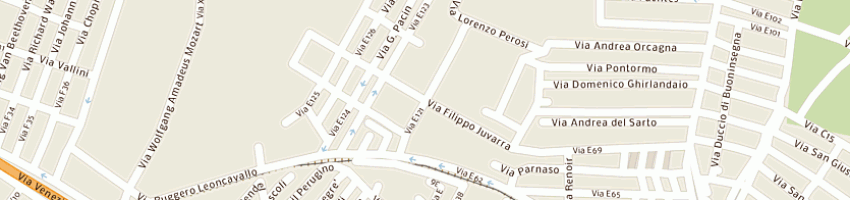 Mappa della impresa bennici nunzia a GELA