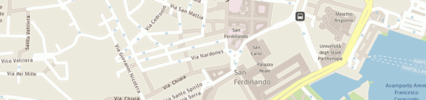 Mappa della impresa giafram e c (sas) a NAPOLI