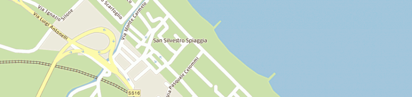 Mappa della impresa la caravella sas di comignani giancarlo e c a PESCARA