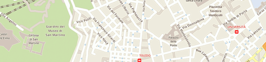Mappa della impresa euromarket di petrosino rosario a NAPOLI