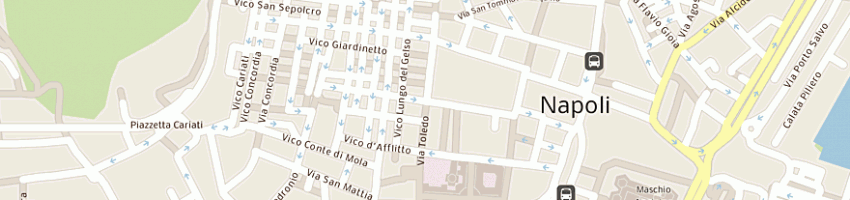 Mappa della impresa giordano giuseppe a NAPOLI