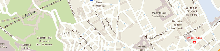 Mappa della impresa semplice snc di romano aurelio a NAPOLI