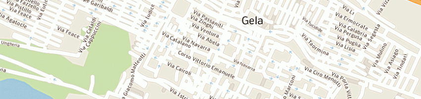 Mappa della impresa salsetta roberto a GELA