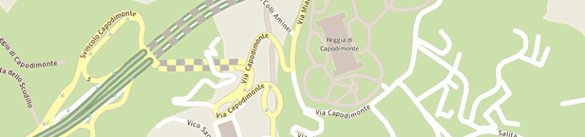 Mappa della impresa i giardini di capodimonte di gennaro cesa e c sas a NAPOLI