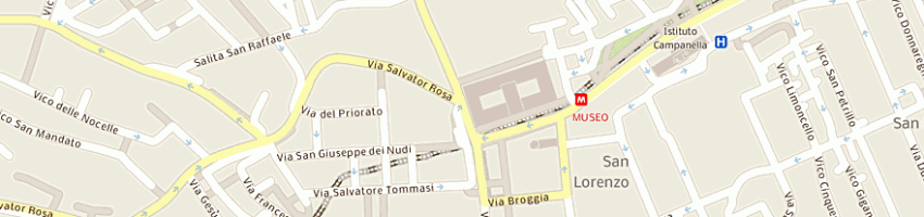 Mappa della impresa graziano sas di graziano marco e c a NAPOLI