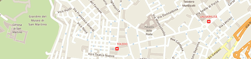 Mappa della impresa filatelia nicola ascione a NAPOLI