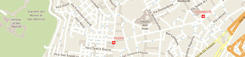 Mappa della impresa clinica dei rasoi elettrici a NAPOLI