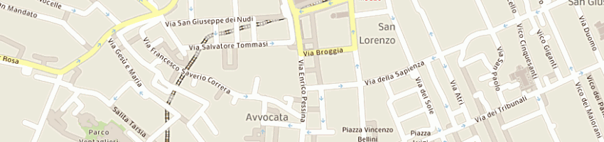 Mappa della impresa pagliarulo maurizio a NAPOLI