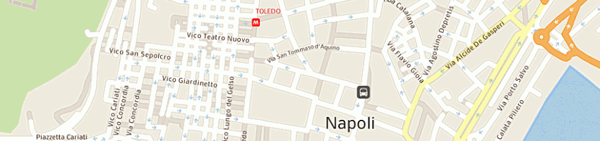 Mappa della impresa peluso giuseppe a NAPOLI