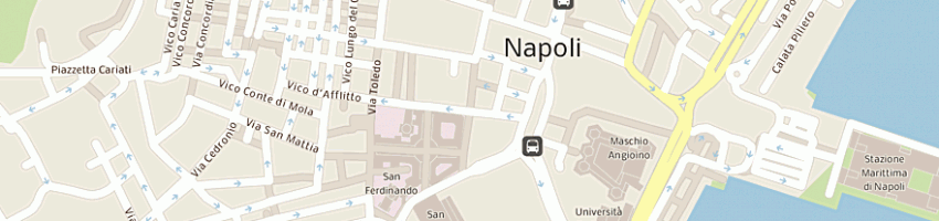 Mappa della impresa focus consulting srl a NAPOLI