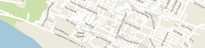 Mappa della impresa studio fase di massimo cassara' e c snc a GELA