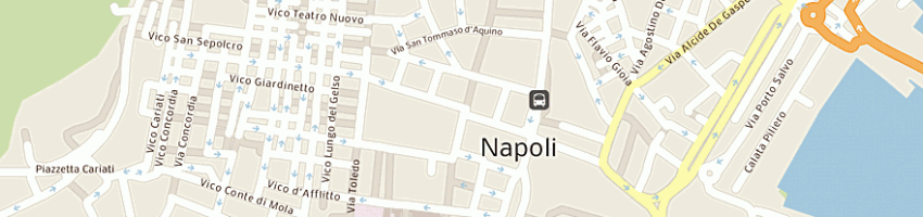 Mappa della impresa matera bruno a NAPOLI