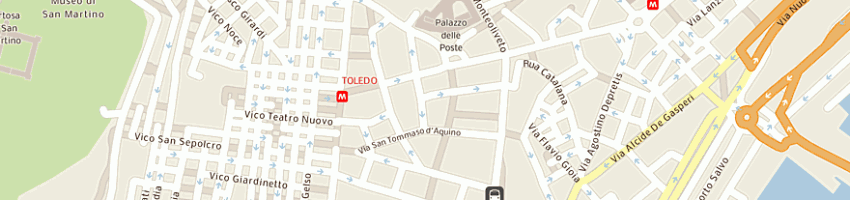 Mappa della impresa studio legale associato odierna raffaele allocati tavassi a NAPOLI