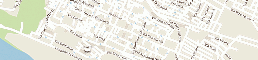 Mappa della impresa marchisciana maria rita a GELA