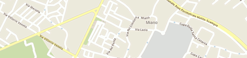 Mappa della impresa guanti alex sas di giovanni leone e c a NAPOLI