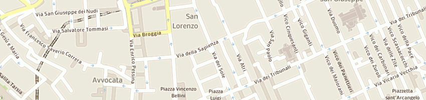 Mappa della impresa laezza srl a NAPOLI